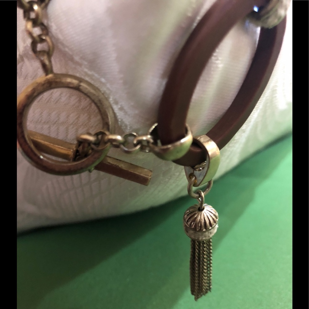 Wood Link and Brass Bracelet - Picture 6 of 6